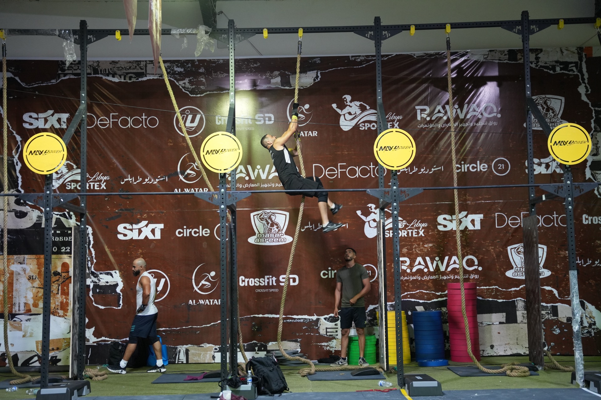 Athlete competing at the Sportex CrossFit Championship