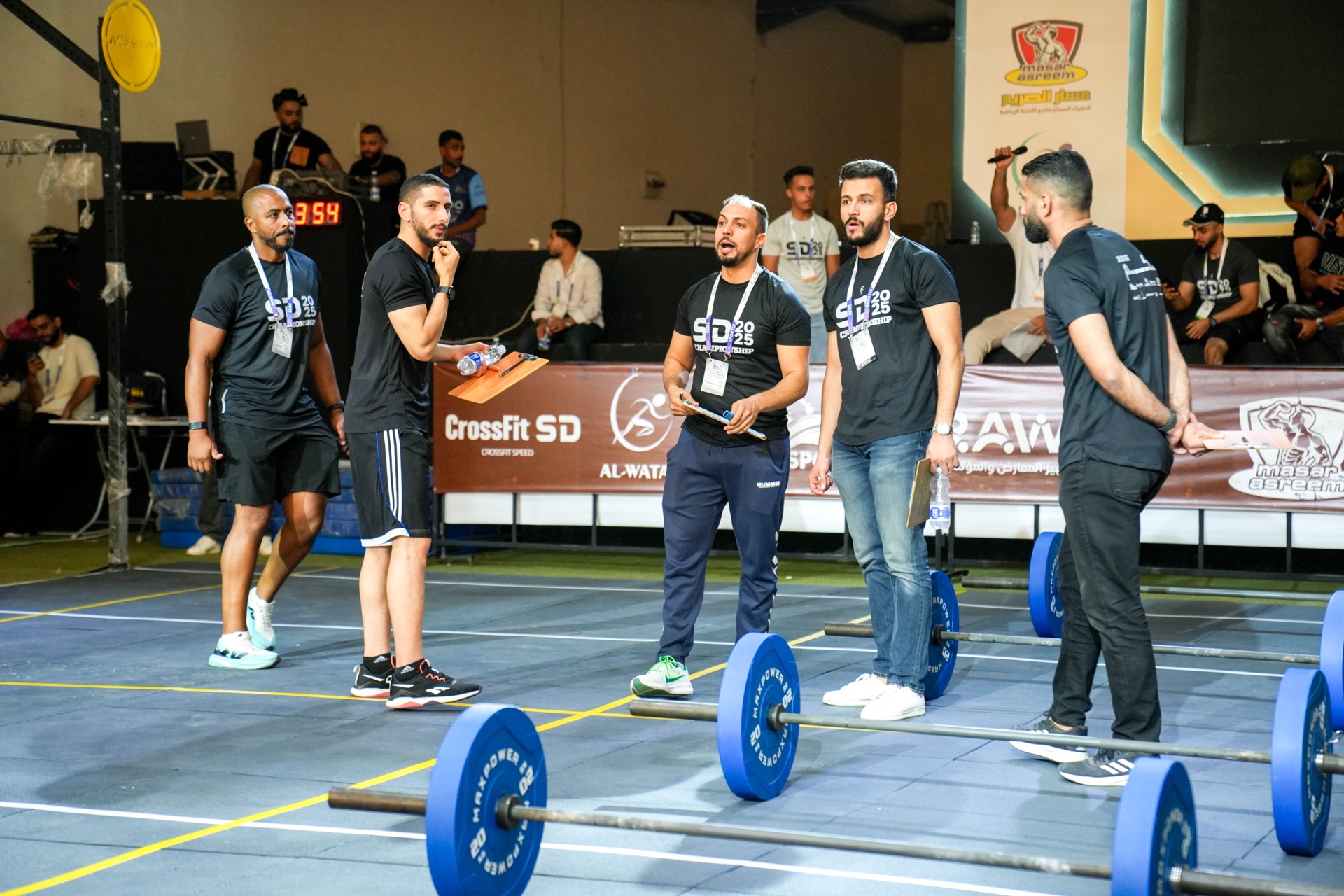 SD CrossFit Championship athletes and judges