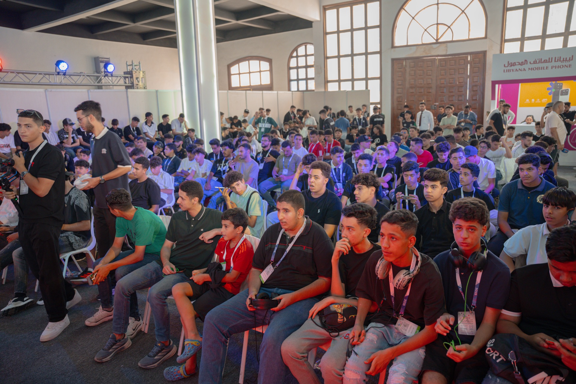 Crowd of esports fans at Sportex PUBG Championship