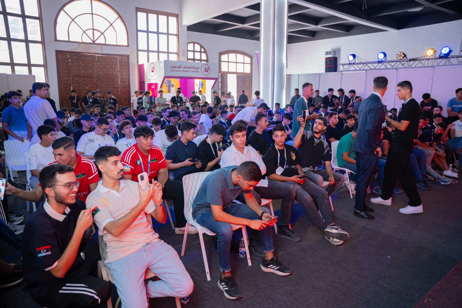 Sportex PUBG Championship esports crowd